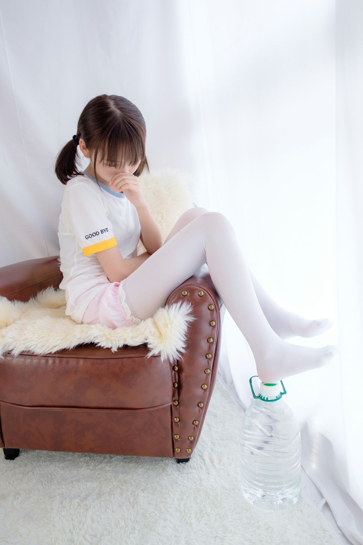 图片[17]-[森萝财团]R15-015白丝萝莉玩桶装水 – COSPLAY-小爱·美女部落