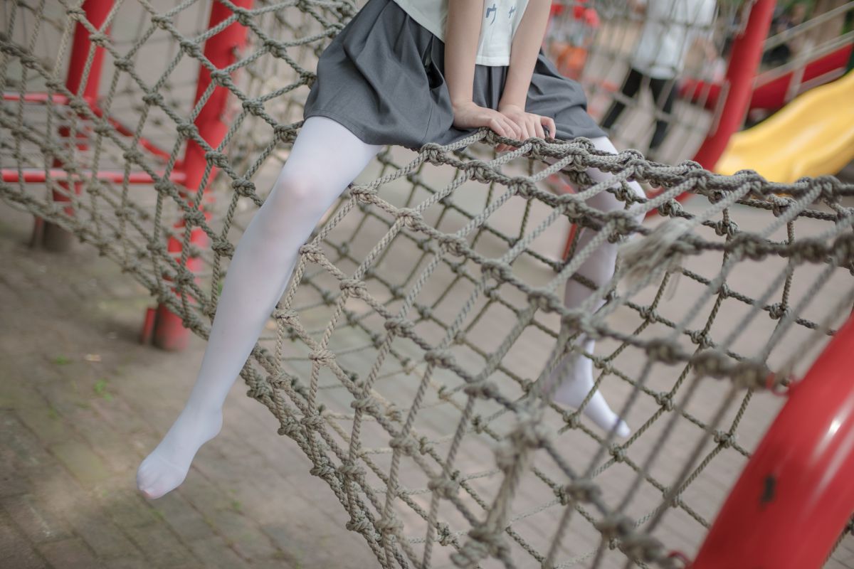 图片[45]-[森萝财团]R15-014白丝妹妹游园 – COSPLAY-小爱·美女部落