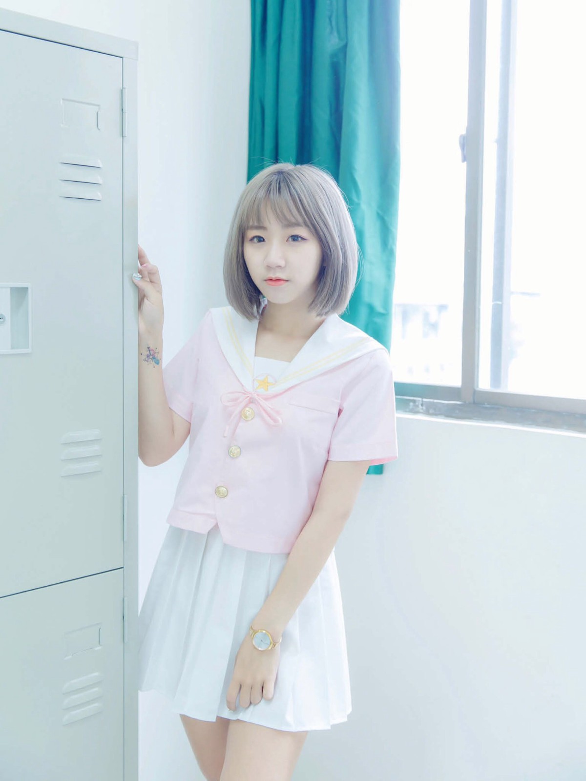 [JUICY]多汁女孩阮靖貽 日系清新萝莉甜美色诱 – COSPLAY-小爱·美女部落