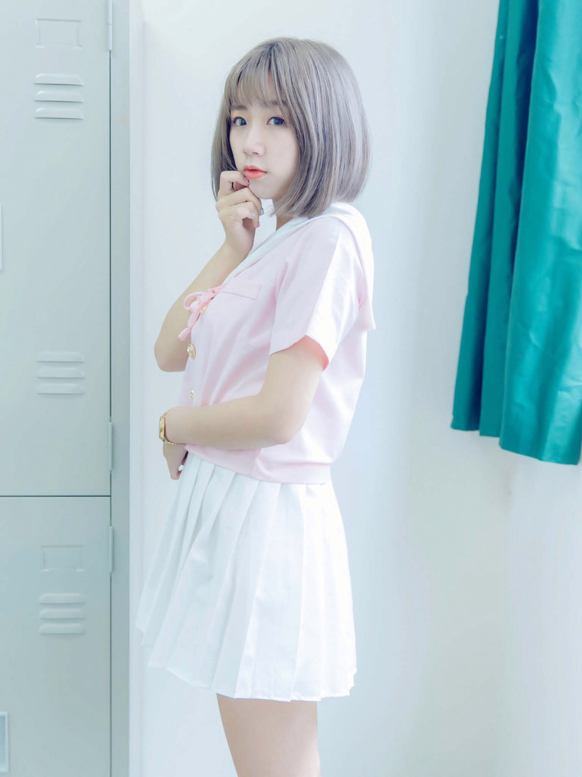 图片[4]-[JUICY]多汁女孩阮靖貽 日系清新萝莉甜美色诱 – COSPLAY-小爱·美女部落