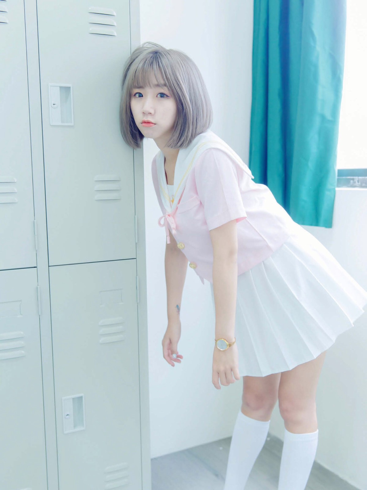 图片[5]-[JUICY]多汁女孩阮靖貽 日系清新萝莉甜美色诱 – COSPLAY-小爱·美女部落