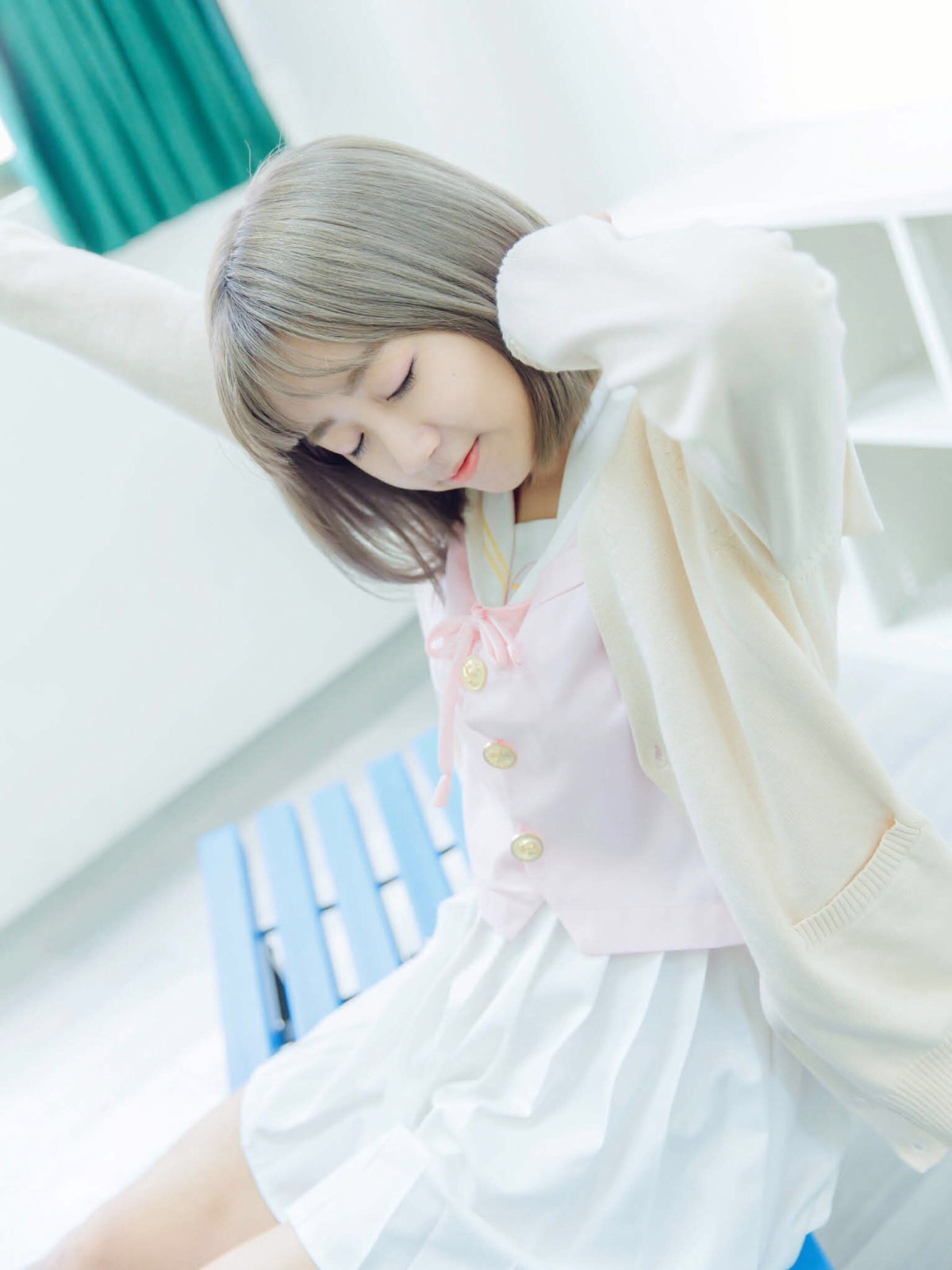 图片[37]-[JUICY]多汁女孩阮靖貽 日系清新萝莉甜美色诱 – COSPLAY-小爱·美女部落