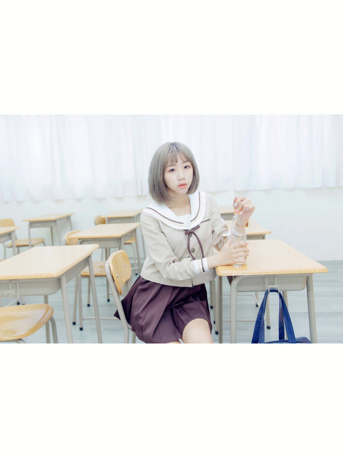 [JUICY]多汁女孩阮靖貽 水手服挑逗可爱单纯学生 – COSPLAY-小爱·美女部落