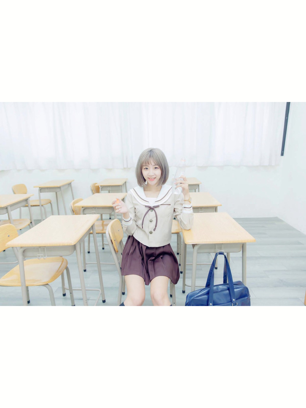 图片[6]-[JUICY]多汁女孩阮靖貽 水手服挑逗可爱单纯学生 – COSPLAY-小爱·美女部落