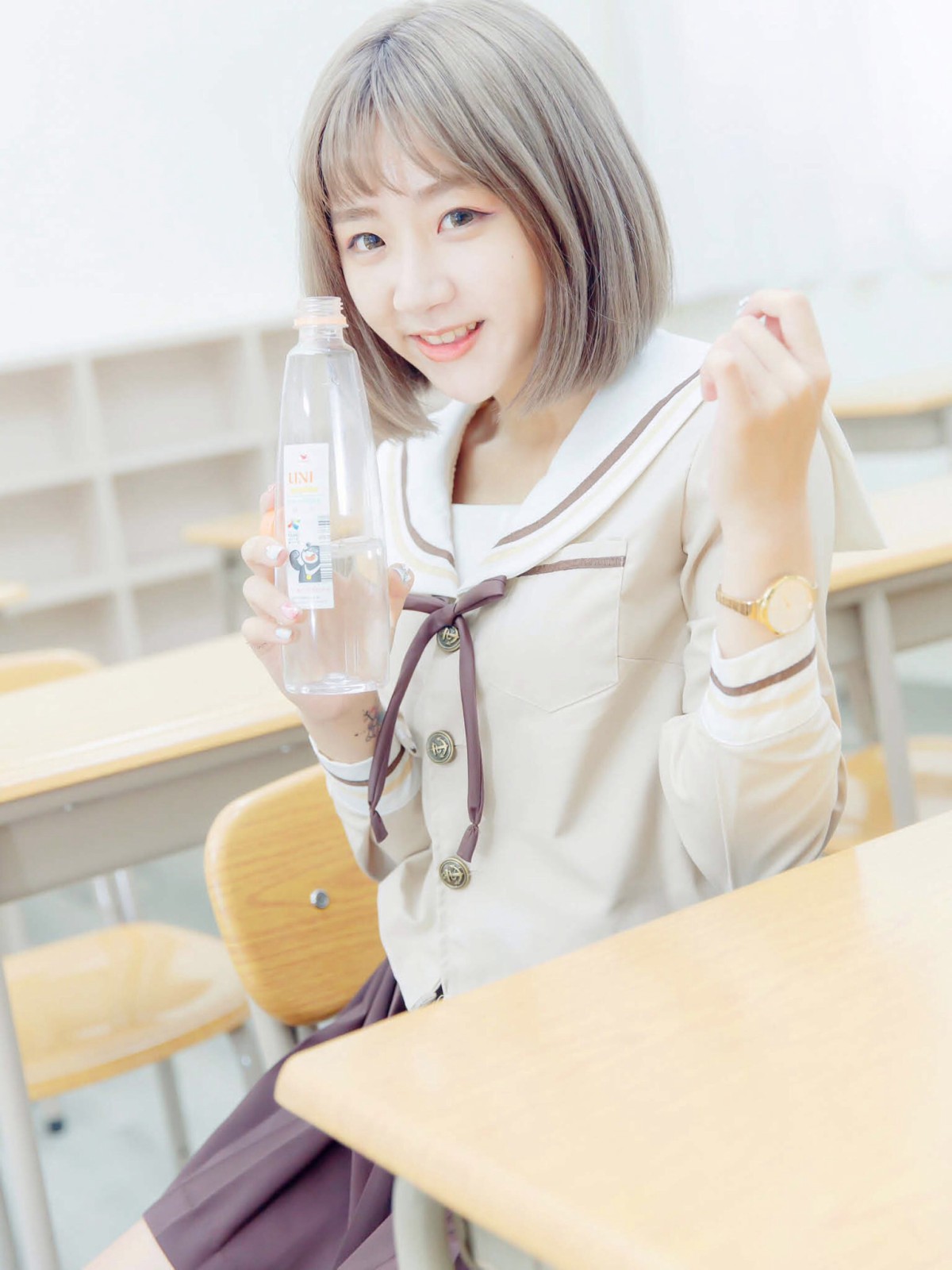 图片[9]-[JUICY]多汁女孩阮靖貽 水手服挑逗可爱单纯学生 – COSPLAY-小爱·美女部落
