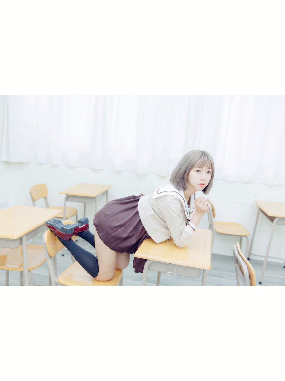 图片[11]-[JUICY]多汁女孩阮靖貽 水手服挑逗可爱单纯学生 – COSPLAY-小爱·美女部落
