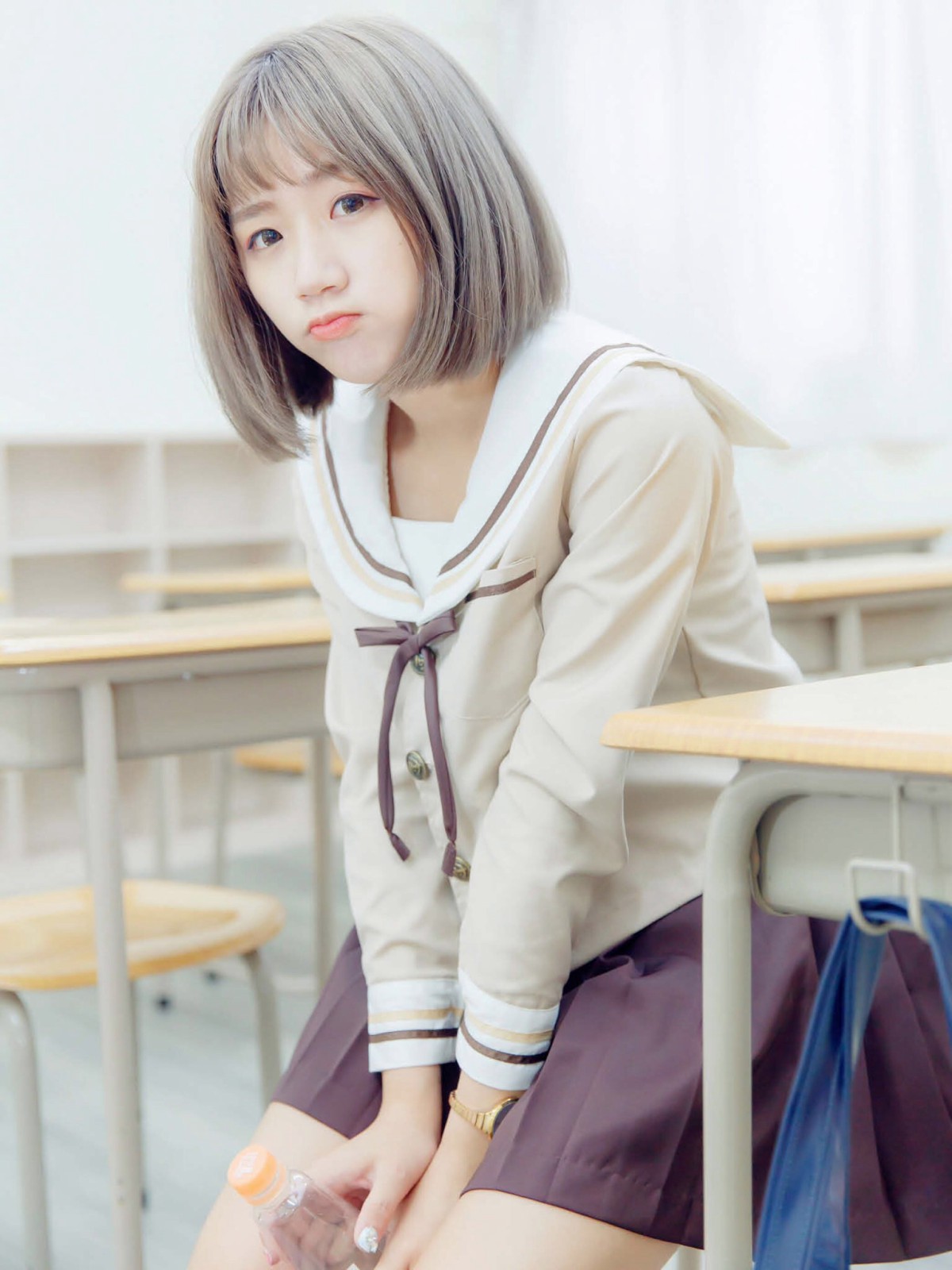 图片[12]-[JUICY]多汁女孩阮靖貽 水手服挑逗可爱单纯学生 – COSPLAY-小爱·美女部落