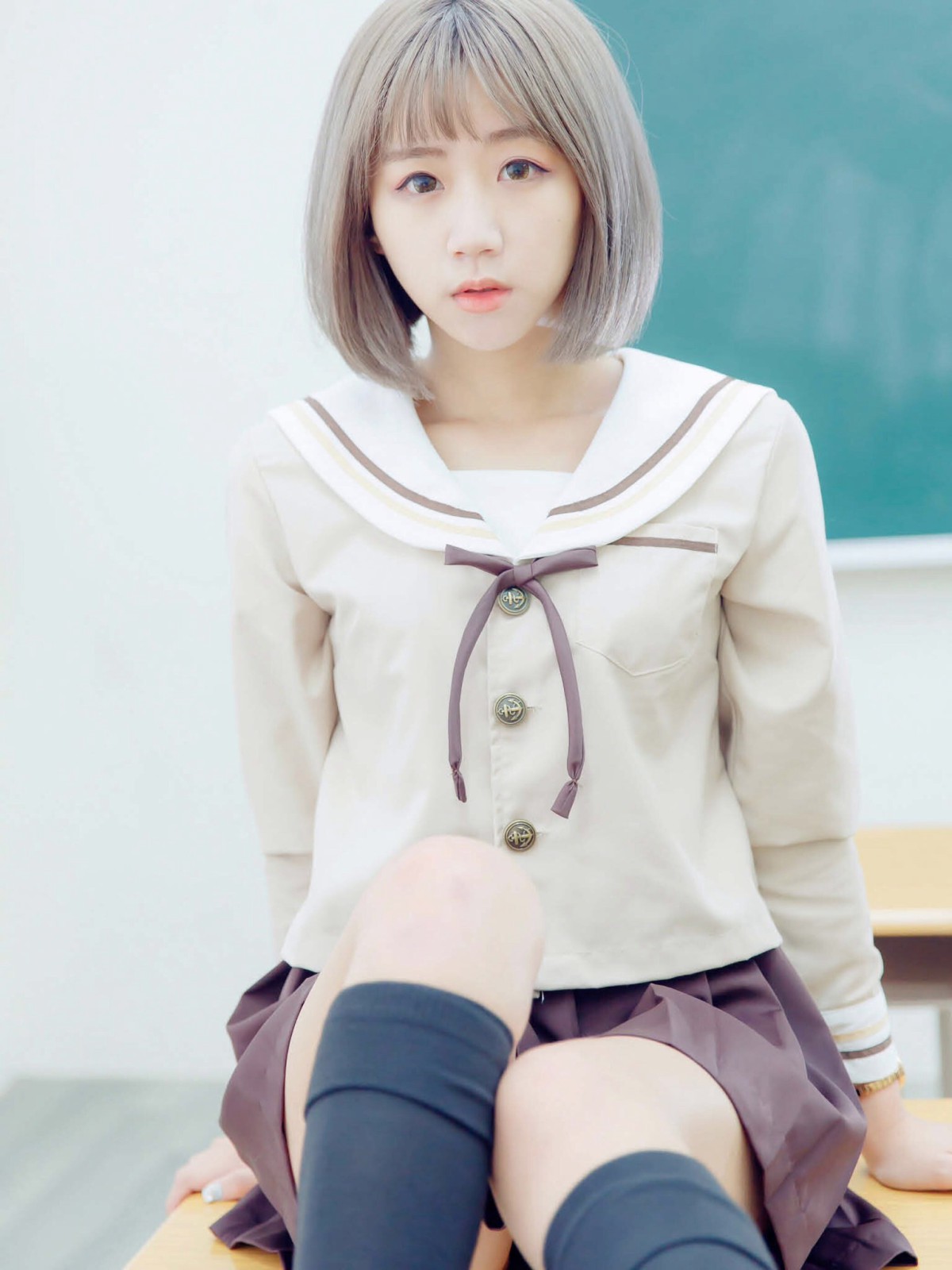 图片[15]-[JUICY]多汁女孩阮靖貽 水手服挑逗可爱单纯学生 – COSPLAY-小爱·美女部落