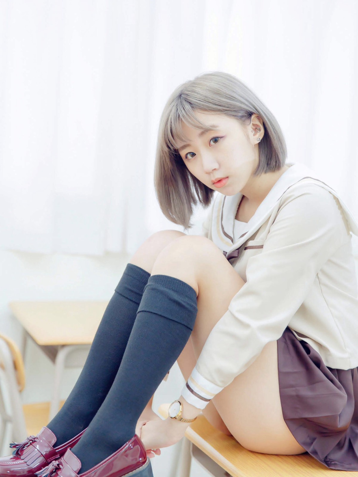 图片[16]-[JUICY]多汁女孩阮靖貽 水手服挑逗可爱单纯学生 – COSPLAY-小爱·美女部落