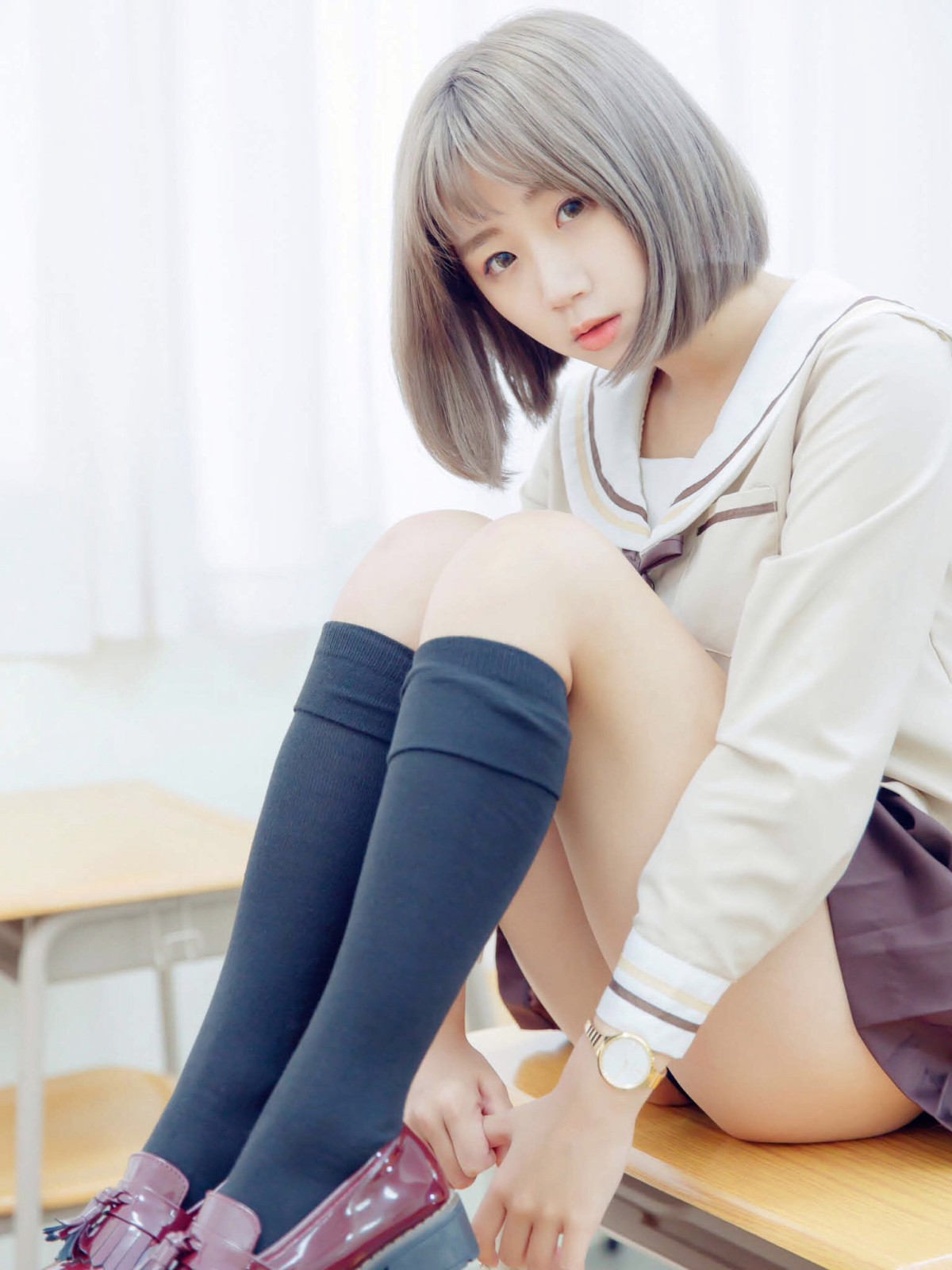 图片[18]-[JUICY]多汁女孩阮靖貽 水手服挑逗可爱单纯学生 – COSPLAY-小爱·美女部落