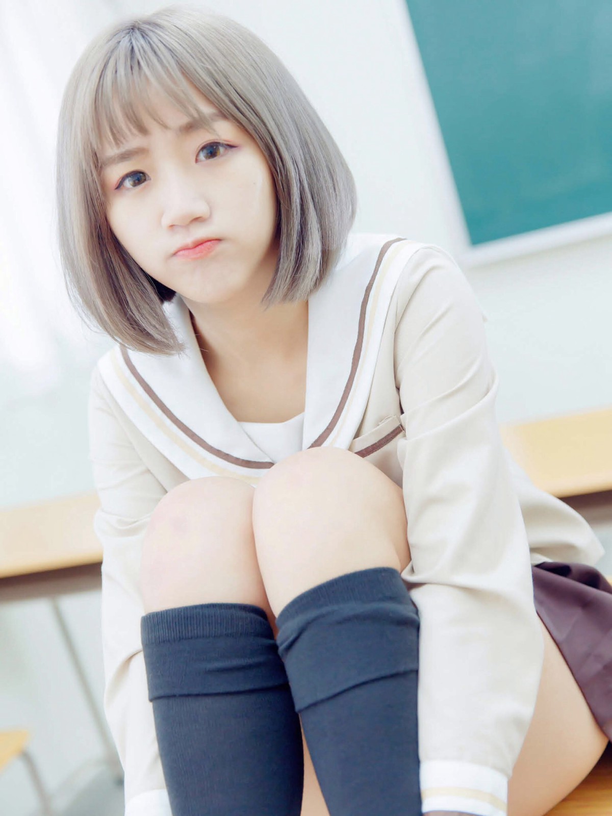 图片[19]-[JUICY]多汁女孩阮靖貽 水手服挑逗可爱单纯学生 – COSPLAY-小爱·美女部落