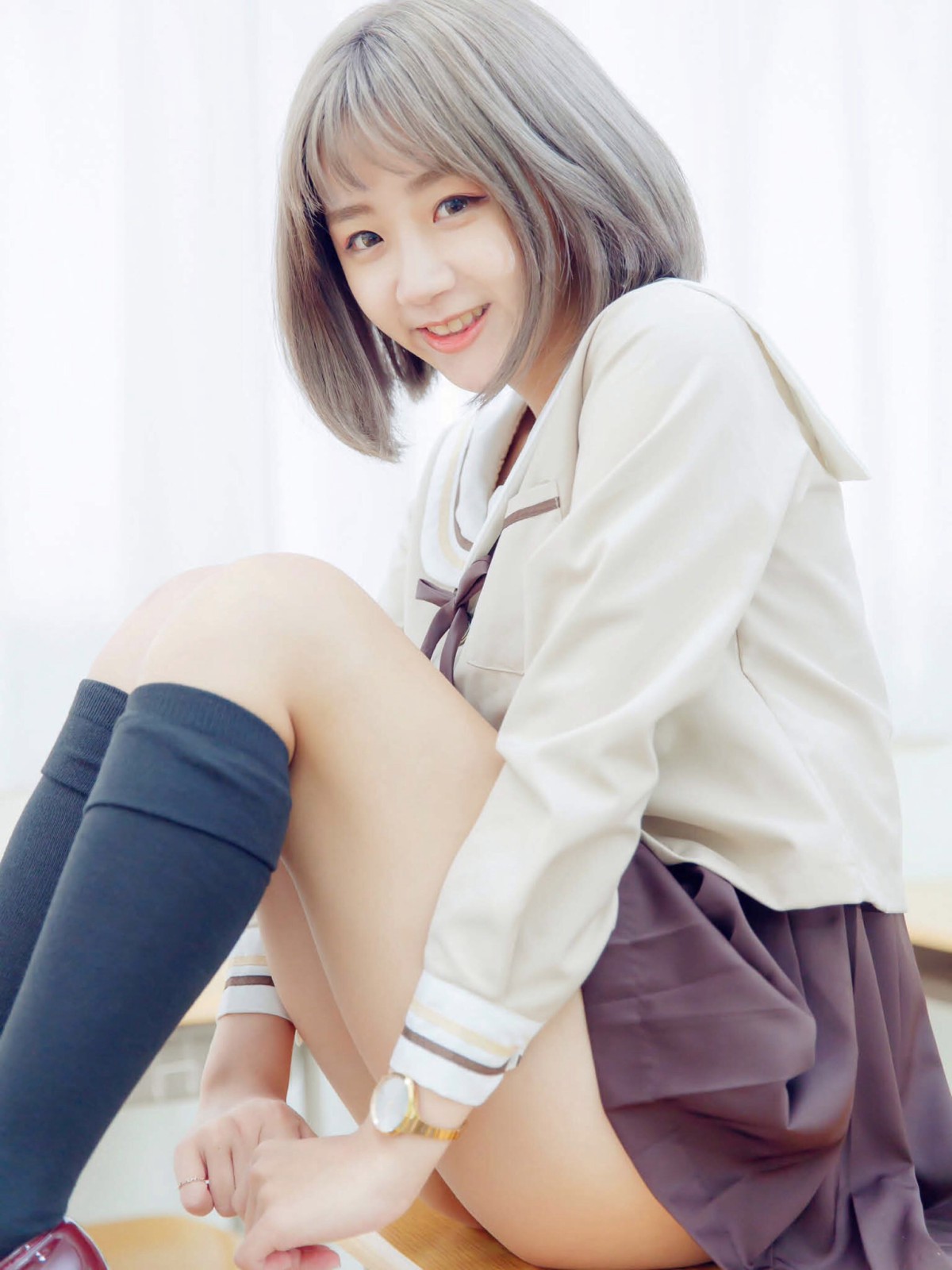 图片[21]-[JUICY]多汁女孩阮靖貽 水手服挑逗可爱单纯学生 – COSPLAY-小爱·美女部落