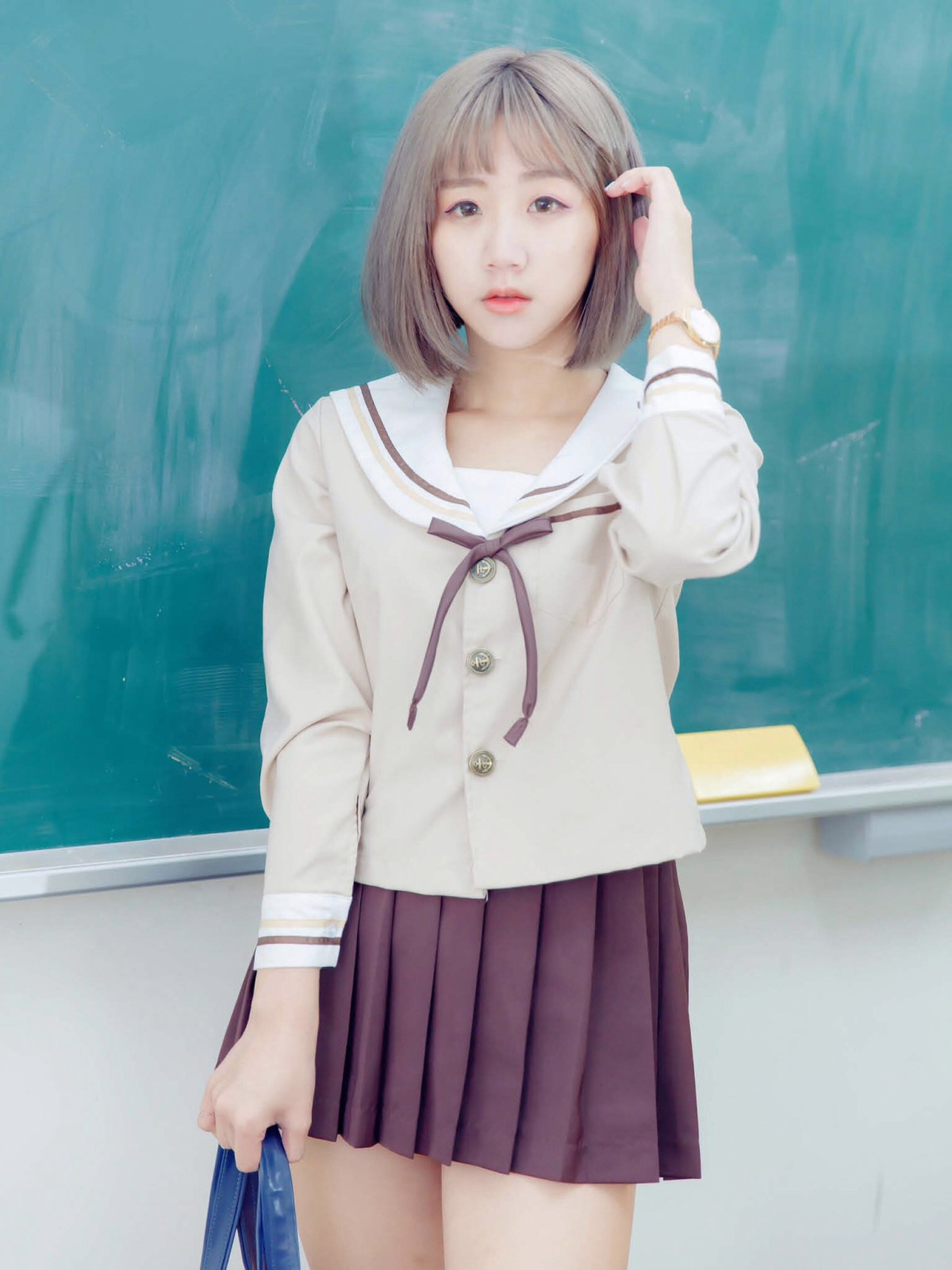 图片[27]-[JUICY]多汁女孩阮靖貽 水手服挑逗可爱单纯学生 – COSPLAY-小爱·美女部落