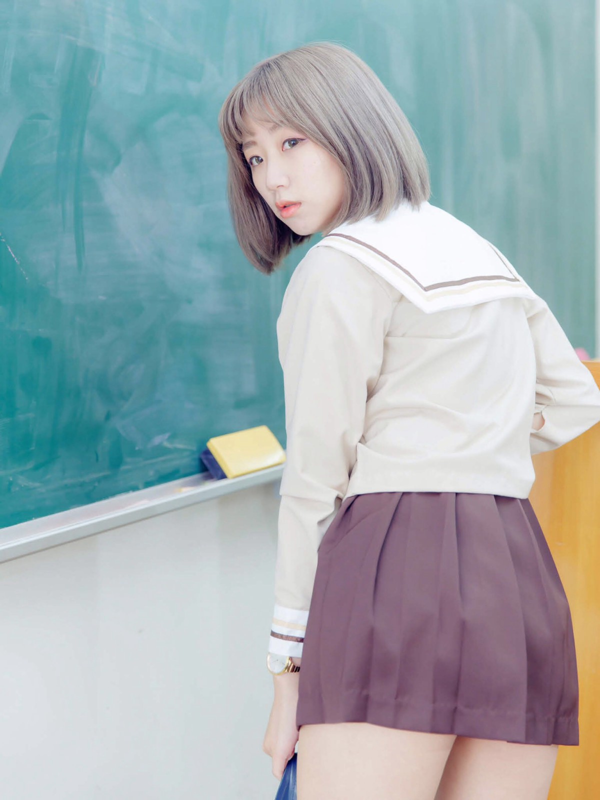 图片[31]-[JUICY]多汁女孩阮靖貽 水手服挑逗可爱单纯学生 – COSPLAY-小爱·美女部落
