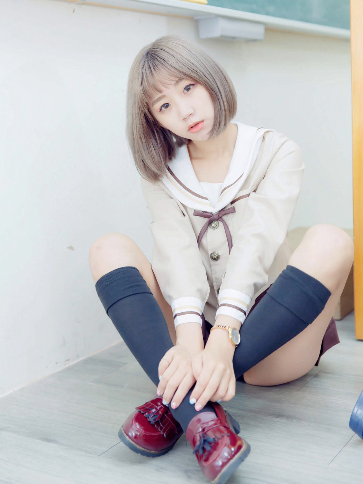 图片[33]-[JUICY]多汁女孩阮靖貽 水手服挑逗可爱单纯学生 – COSPLAY-小爱·美女部落