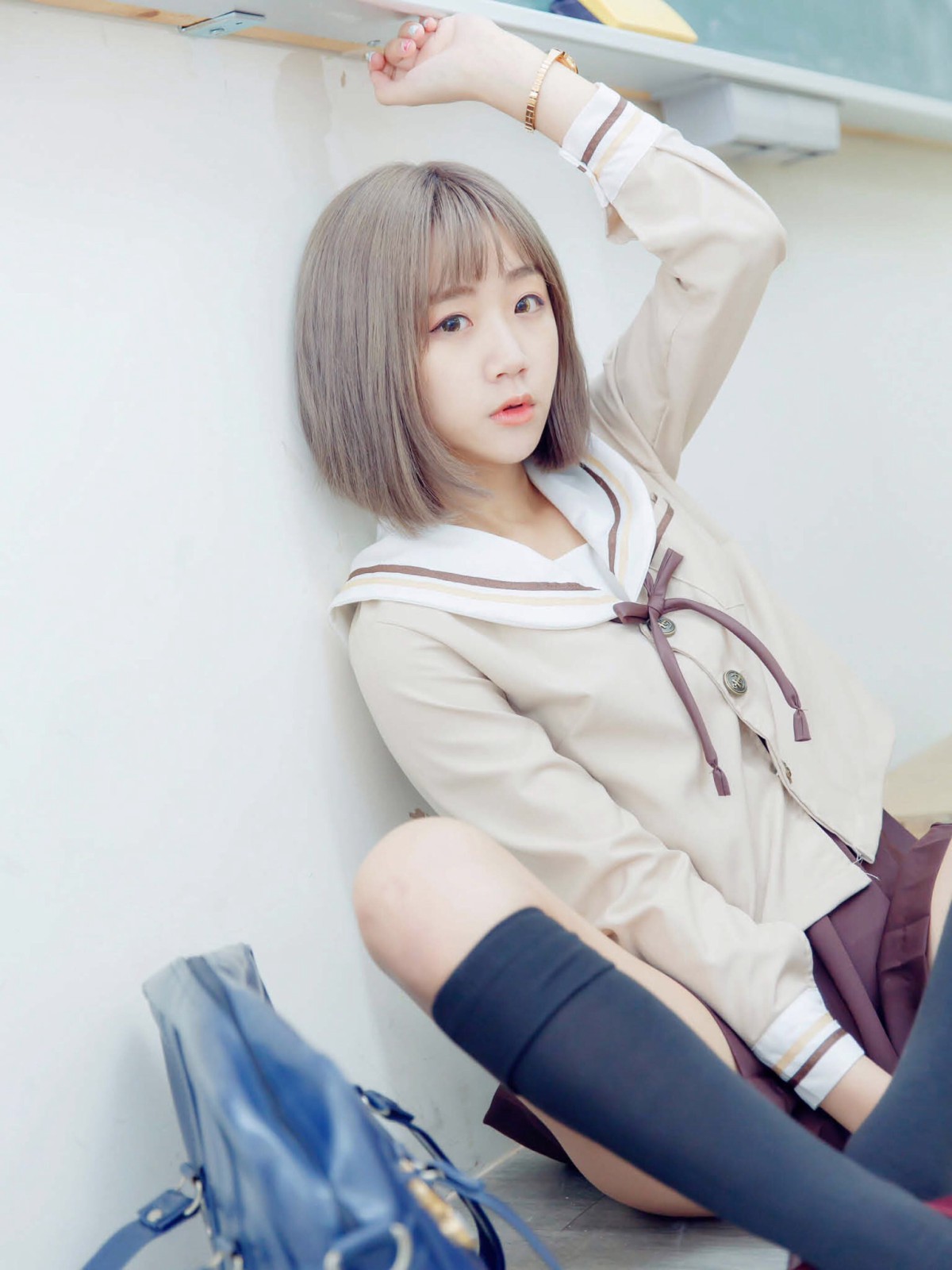 图片[34]-[JUICY]多汁女孩阮靖貽 水手服挑逗可爱单纯学生 – COSPLAY-小爱·美女部落