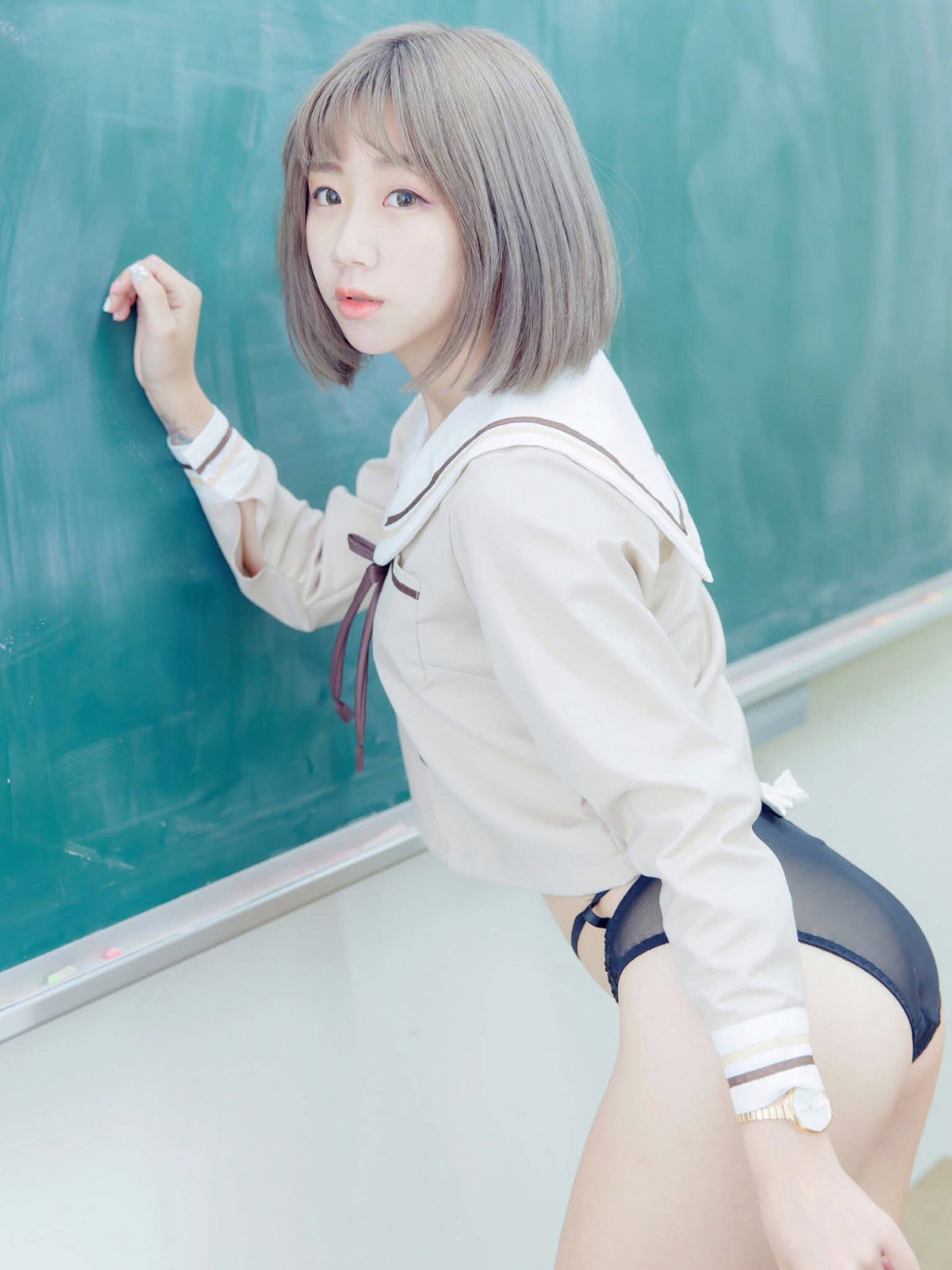 图片[41]-[JUICY]多汁女孩阮靖貽 水手服挑逗可爱单纯学生 – COSPLAY-小爱·美女部落