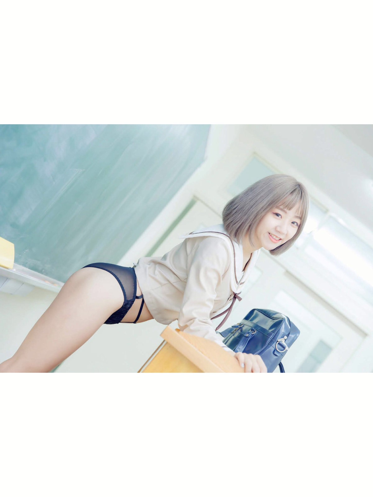 图片[43]-[JUICY]多汁女孩阮靖貽 水手服挑逗可爱单纯学生 – COSPLAY-小爱·美女部落