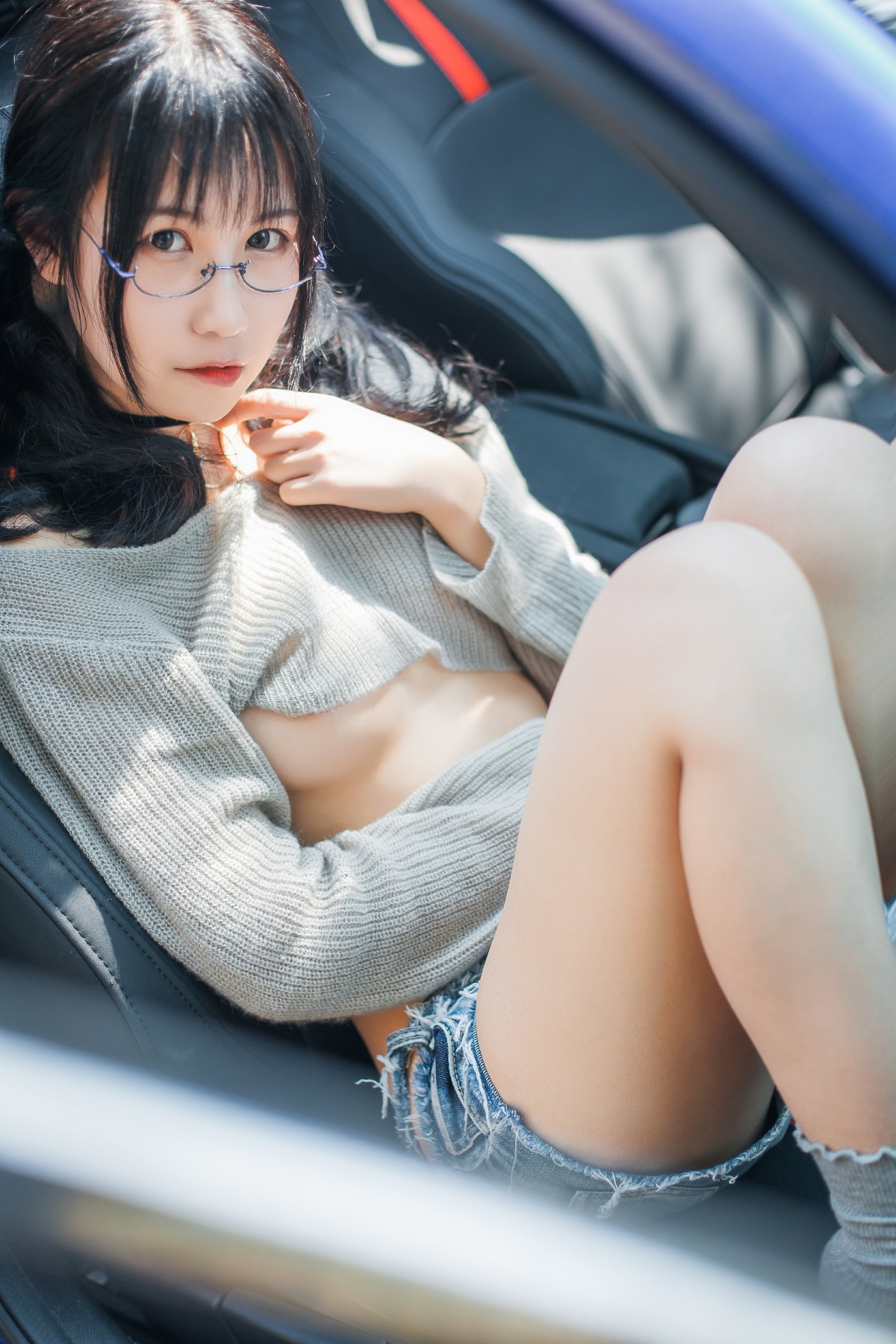 图片[40]-COSER美女逐月su – 车内篇 – COSPLAY-小爱·美女部落