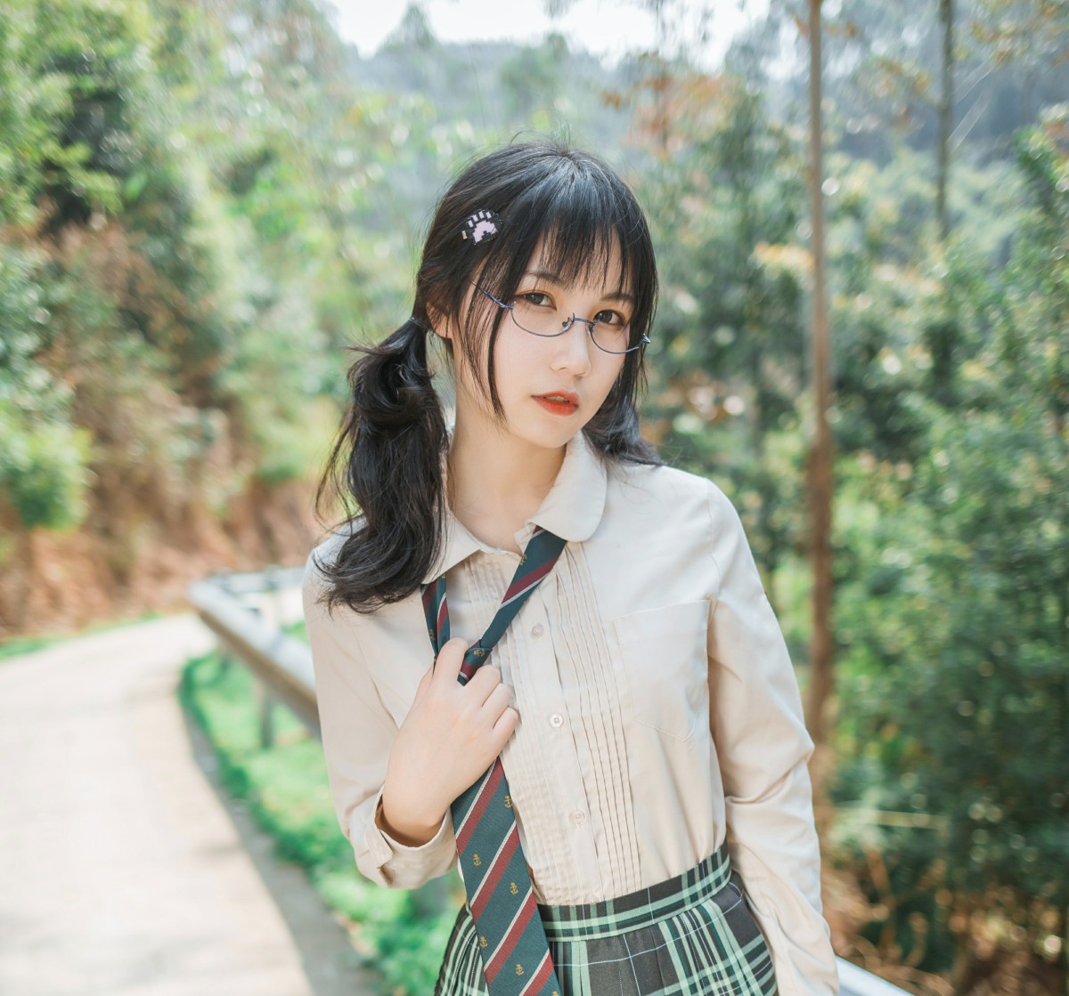 图片[19]-COSER美女逐月su – 乡间小路 – COSPLAY-小爱·美女部落