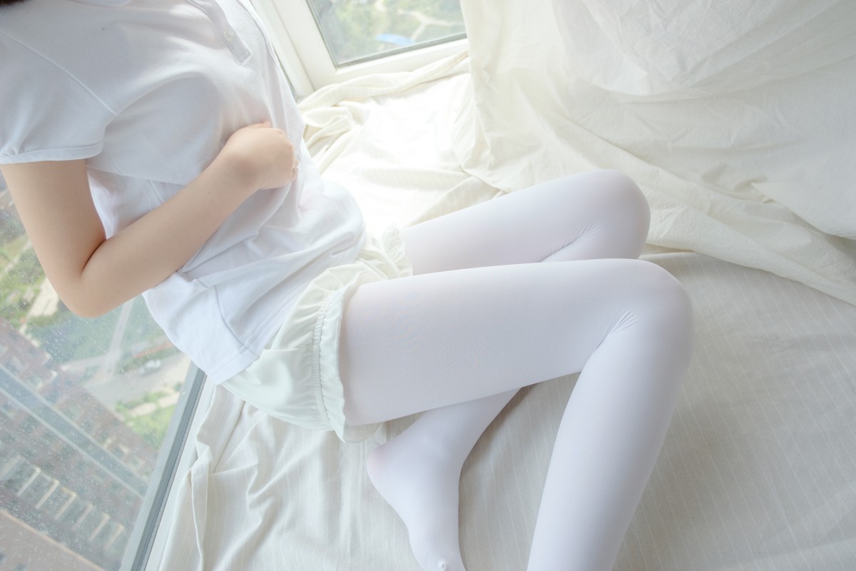 图片[10]-[森萝财团]R15-018窗台上的白丝少女 – COSPLAY-小爱·美女部落