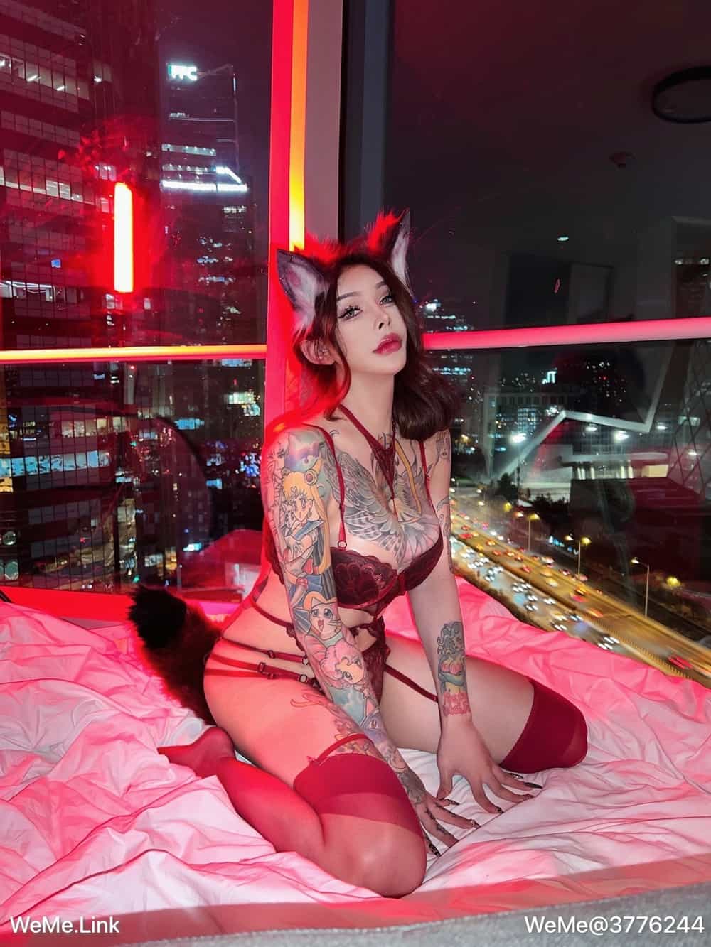 希希Gina – 微密圈系列合集-小爱·美女部落