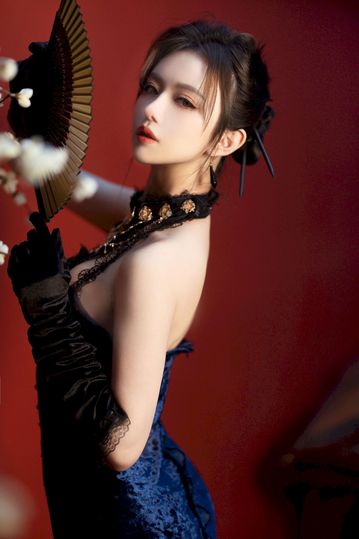 邻家正妹Shika小鹿鹿旗袍系列COS烽火经年美图-御萝部落-小爱·美女部落